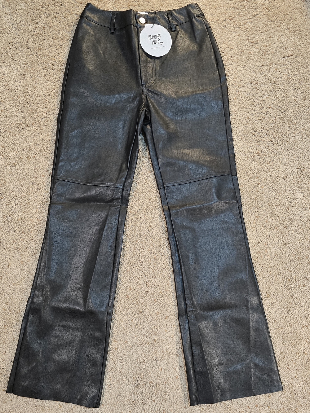 ✨ NWT Princess Polly Macey Vegan Faux Leather Pants ✨ Sz 4